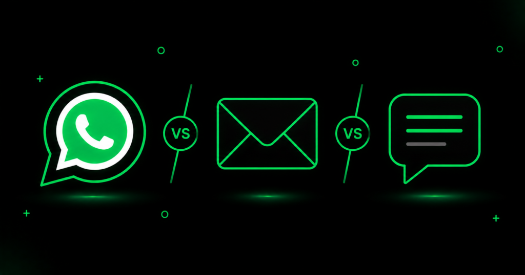 WhatsApp vs Email vs SMS per e-commerce nel 2026 - eContact